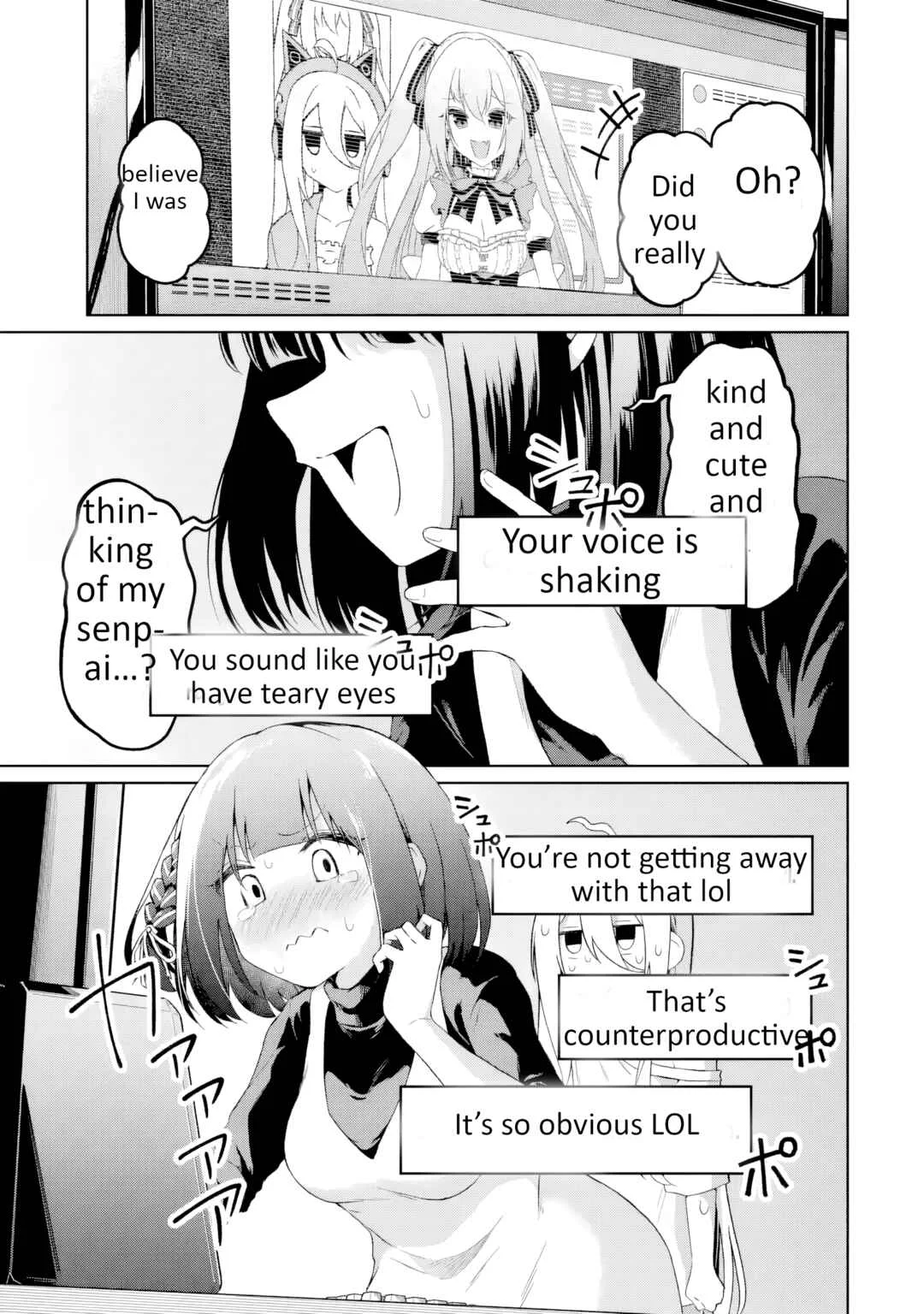 TS Tenseishita Watashi ga Shozokusuru VTuber Jimusho no Liver o Zenin Otoshi ni Iku Hanashi Chapter 2: Mesugaki (Bratty Girl) VTuber, Character Falling Apart, #HanayoriMama - Page 33
