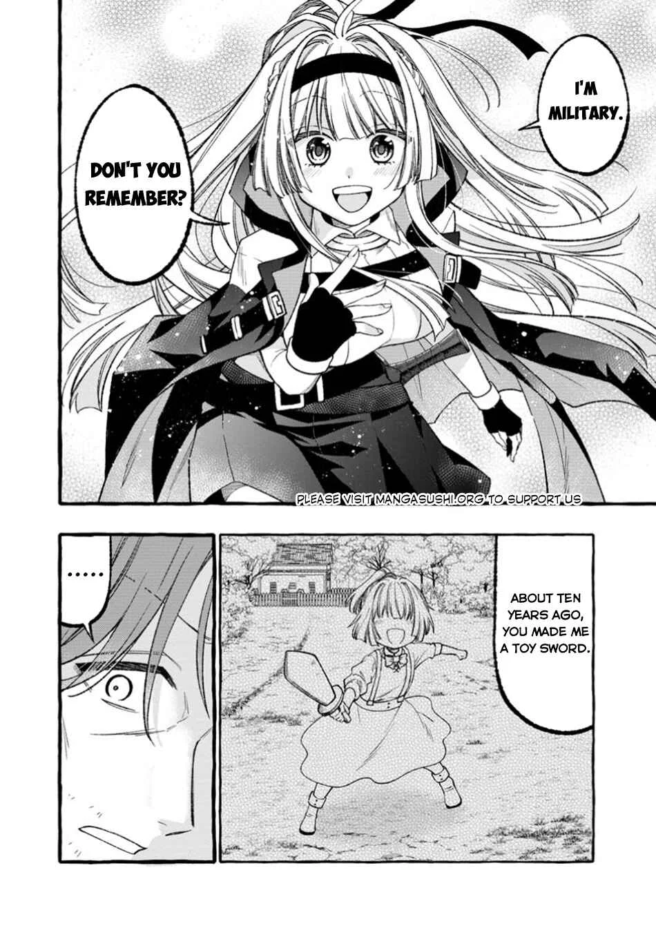 Tsuihou Sareta Ossan Kajishi, Nazeka Densetsu no Daimyouko ni Naru ~Mukashi Omocha no Buki o Tsukutteageta Kodomotachi ga Zenin Eiyuu ni Natteita~ Chapter 1 - Page 19