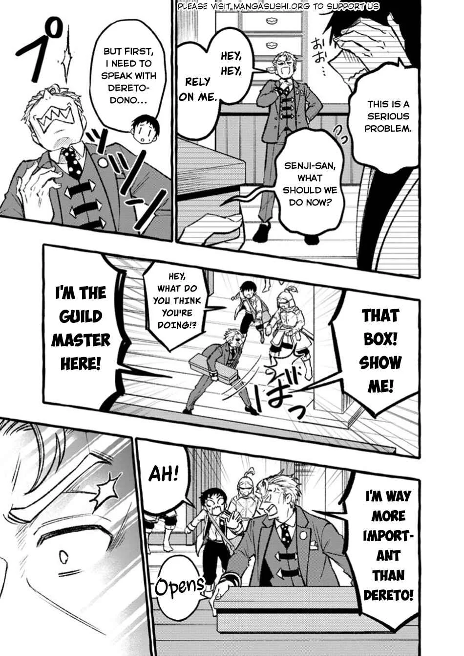 Tsuihou Sareta Ossan Kajishi, Nazeka Densetsu no Daimyouko ni Naru ~Mukashi Omocha no Buki o Tsukutteageta Kodomotachi ga Zenin Eiyuu ni Natteita~ Chapter 2.1 - Page 6