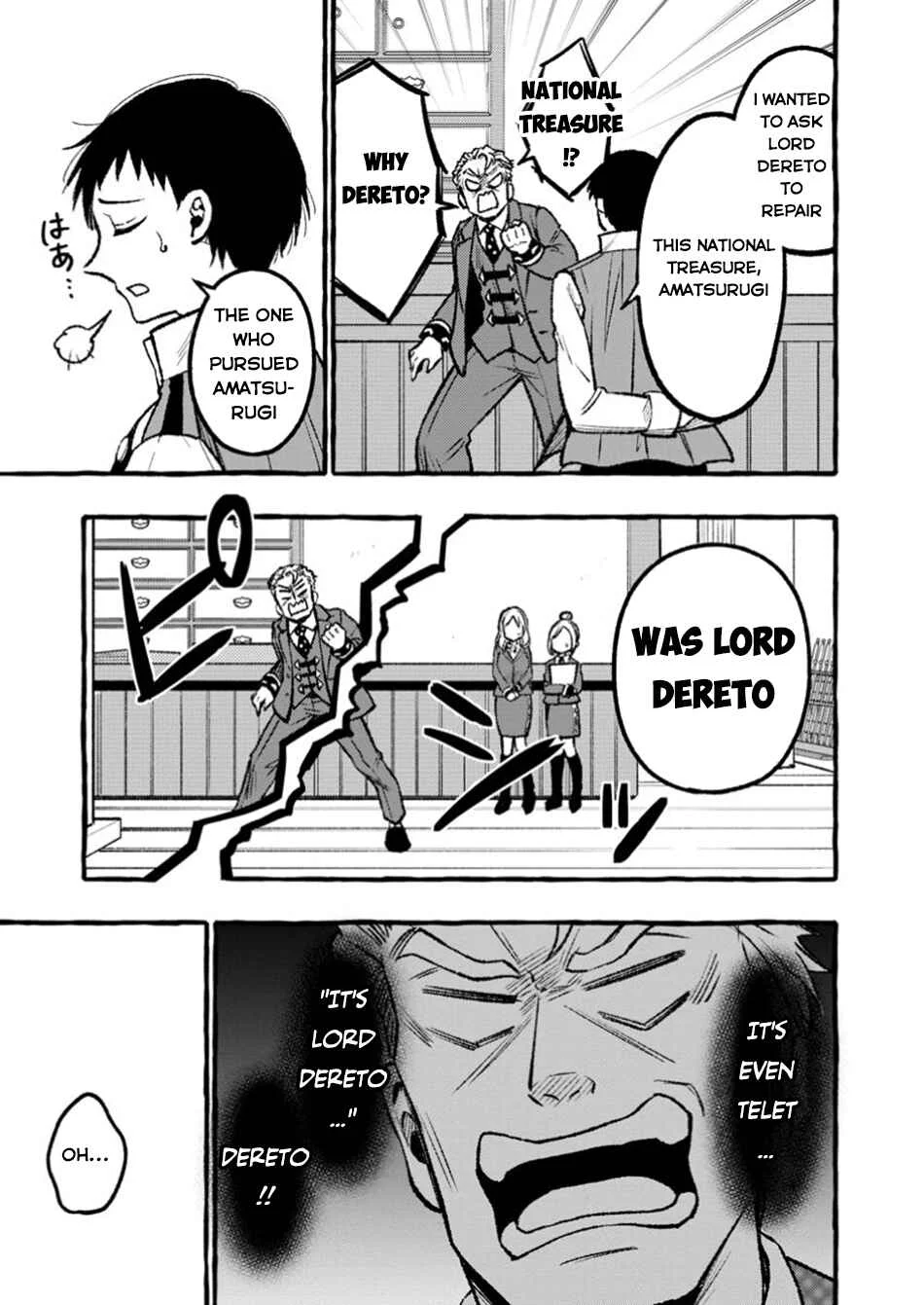 Tsuihou Sareta Ossan Kajishi, Nazeka Densetsu no Daimyouko ni Naru ~Mukashi Omocha no Buki o Tsukutteageta Kodomotachi ga Zenin Eiyuu ni Natteita~ Chapter 2.1 - Page 8