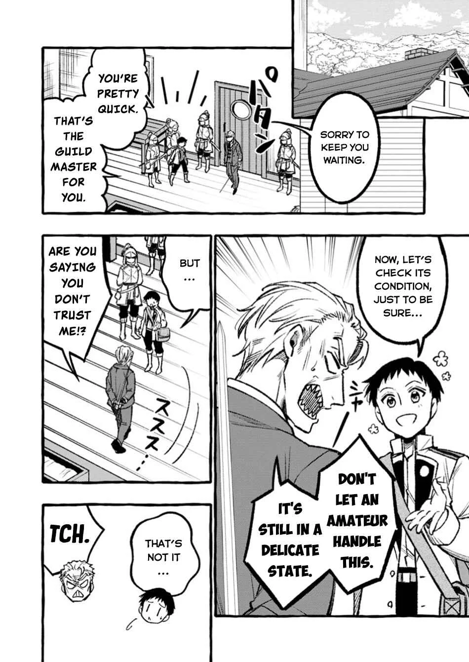 Tsuihou Sareta Ossan Kajishi, Nazeka Densetsu no Daimyouko ni Naru ~Mukashi Omocha no Buki o Tsukutteageta Kodomotachi ga Zenin Eiyuu ni Natteita~ Chapter 2.2 - Page 5