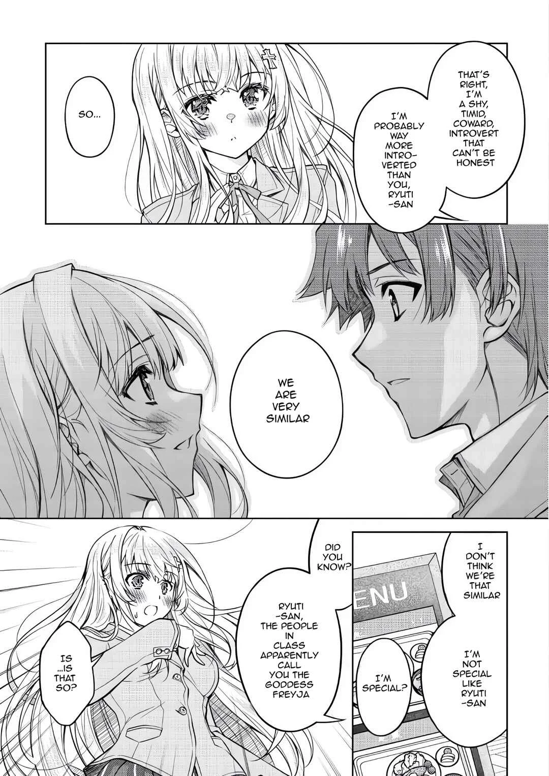 Tsundere Hokuou Bishoujo no Classmate ga, Kon'yakusha ni natta Totan ni Dere Ippentou ni Natteshimatta Ken ni tsuite Chapter 1: I Want You to Be My Fiancée! - Page 32