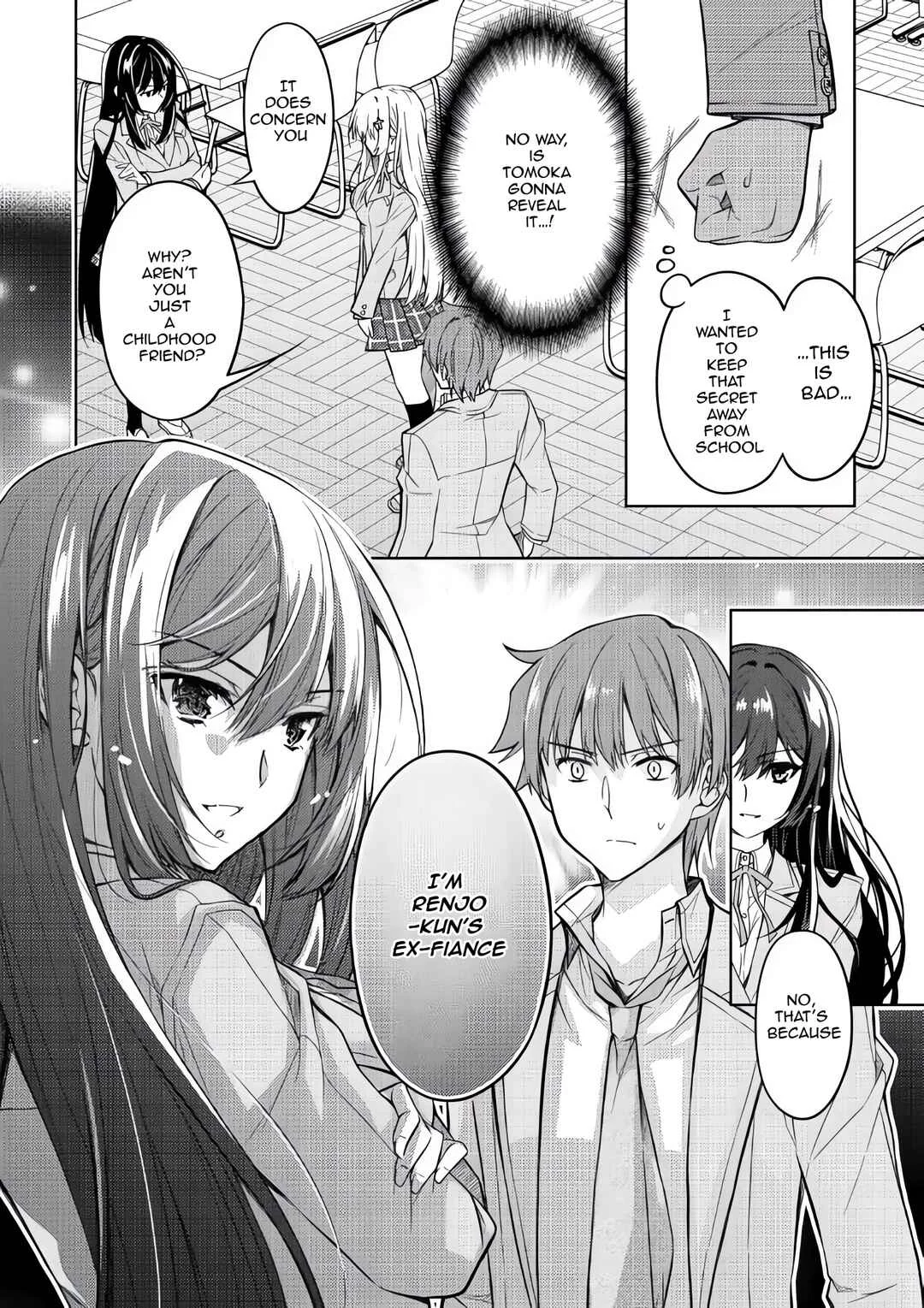 Tsundere Hokuou Bishoujo no Classmate ga, Kon'yakusha ni natta Totan ni Dere Ippentou ni Natteshimatta Ken ni tsuite Chapter 1: I Want You to Be My Fiancée! - Page 40