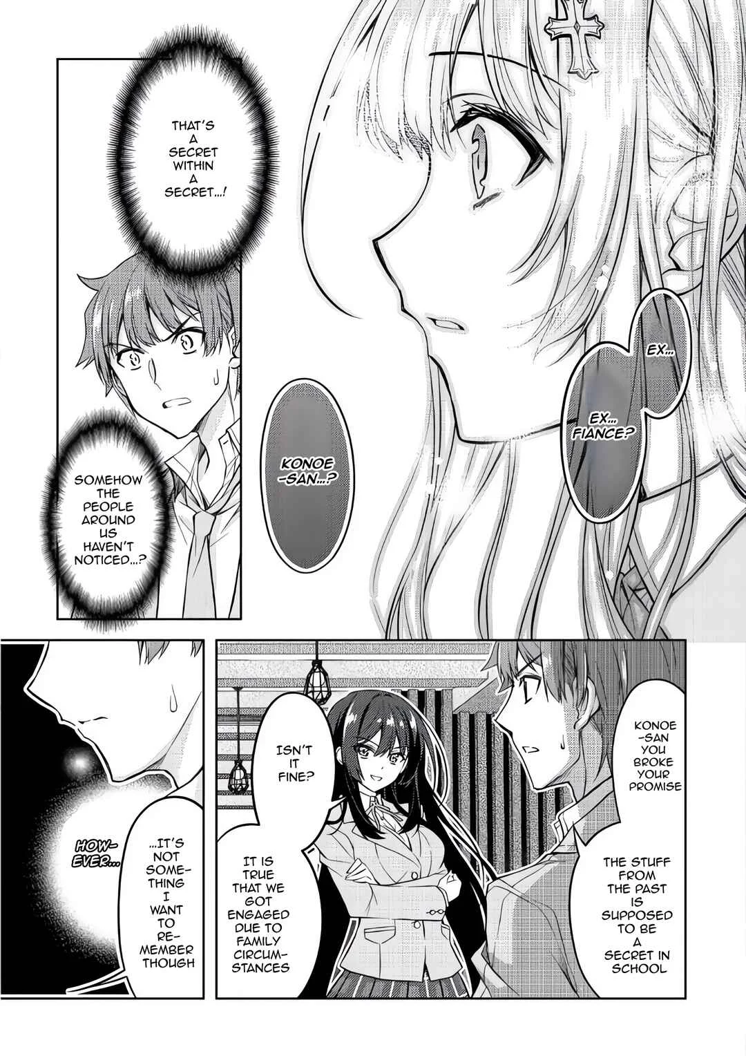 Tsundere Hokuou Bishoujo no Classmate ga, Kon'yakusha ni natta Totan ni Dere Ippentou ni Natteshimatta Ken ni tsuite Chapter 1: I Want You to Be My Fiancée! - Page 41
