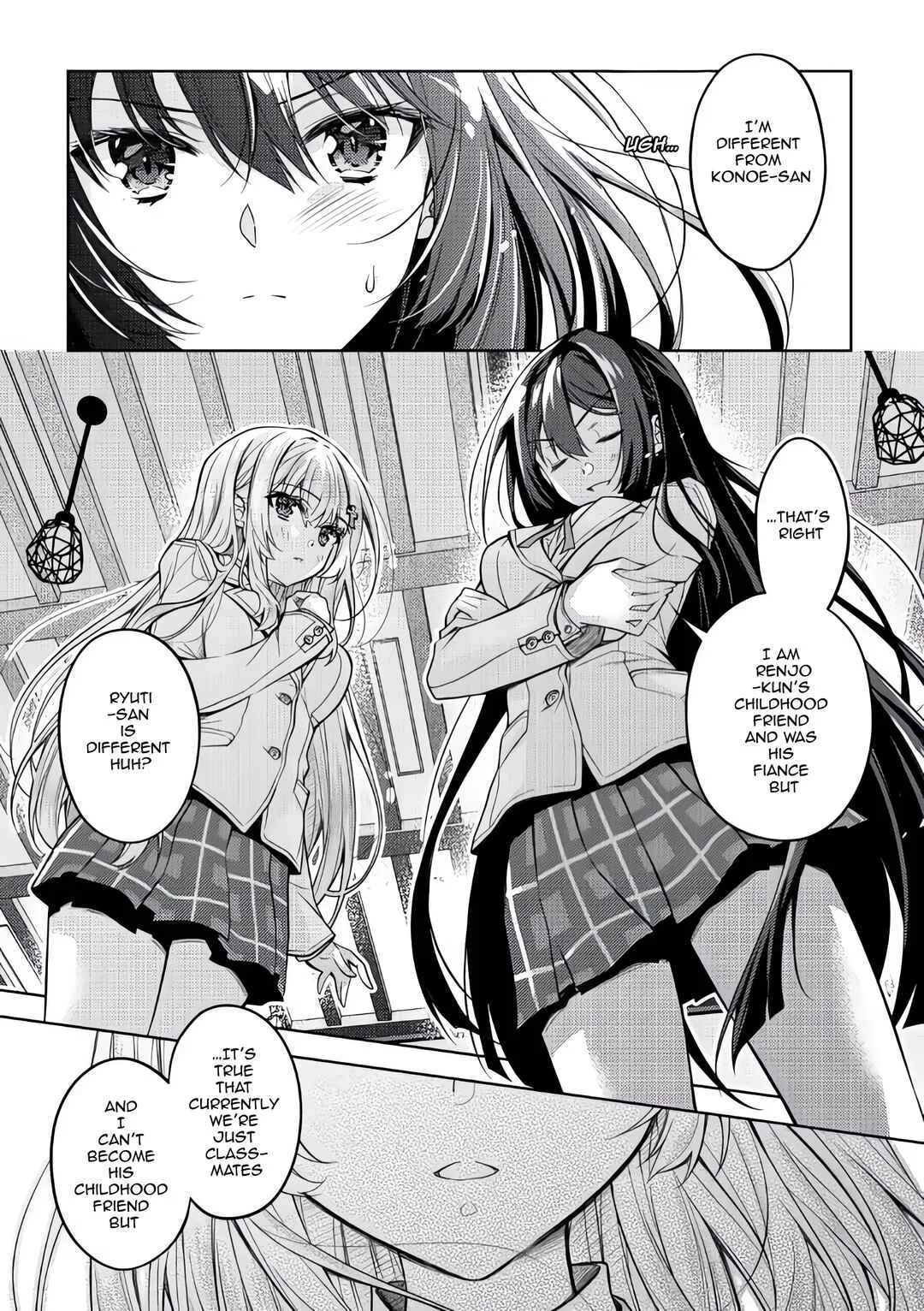 Tsundere Hokuou Bishoujo no Classmate ga, Kon'yakusha ni natta Totan ni Dere Ippentou ni Natteshimatta Ken ni tsuite Chapter 1: I Want You to Be My Fiancée! - Page 45