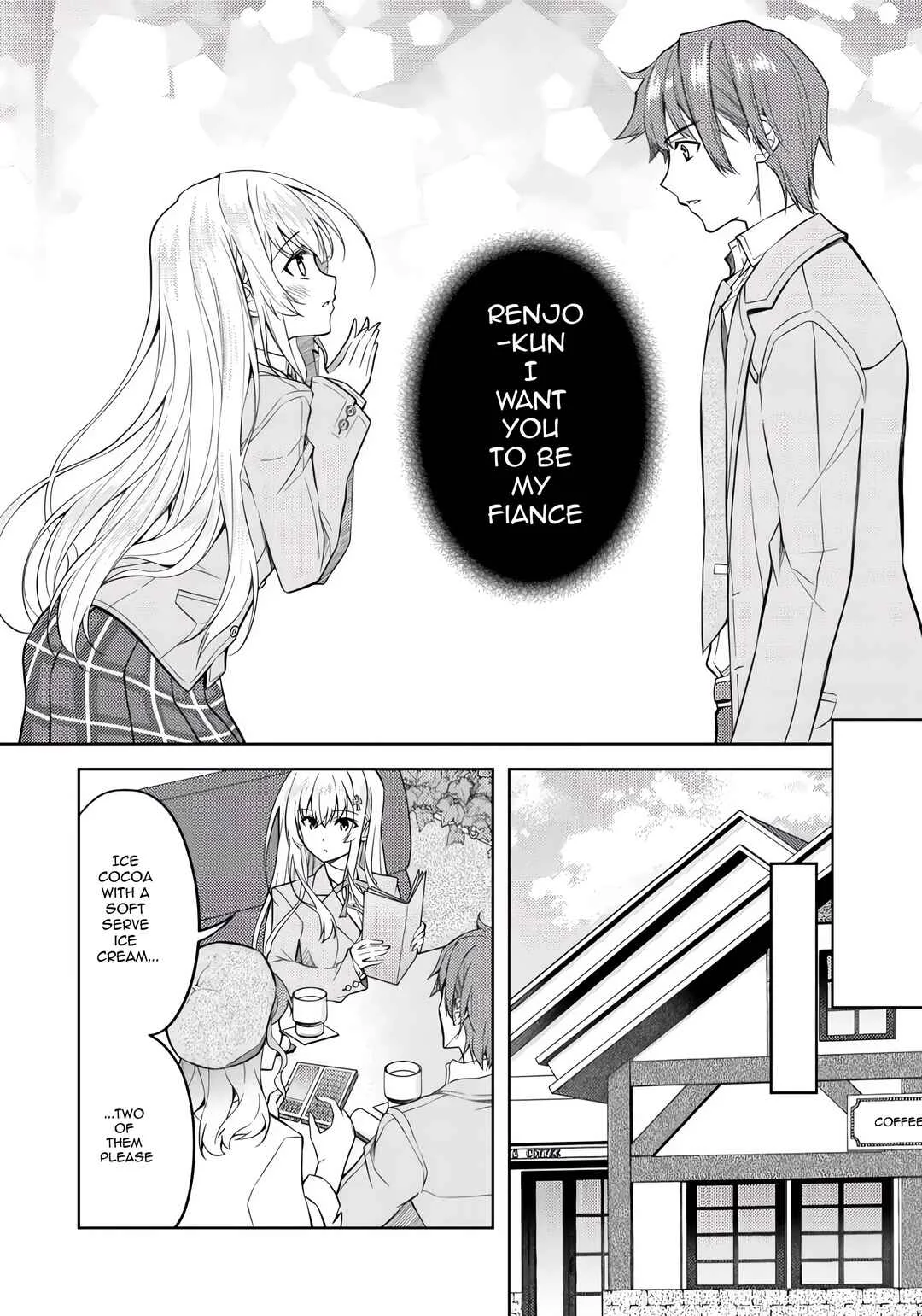Tsundere Hokuou Bishoujo no Classmate ga, Kon'yakusha ni natta Totan ni Dere Ippentou ni Natteshimatta Ken ni tsuite Chapter 2: Why I want to be your fiance - Page 5
