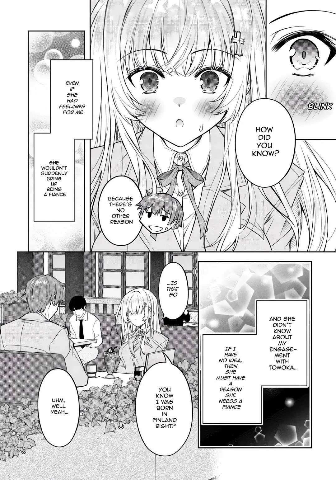 Tsundere Hokuou Bishoujo no Classmate ga, Kon'yakusha ni natta Totan ni Dere Ippentou ni Natteshimatta Ken ni tsuite Chapter 2: Why I want to be your fiance - Page 9