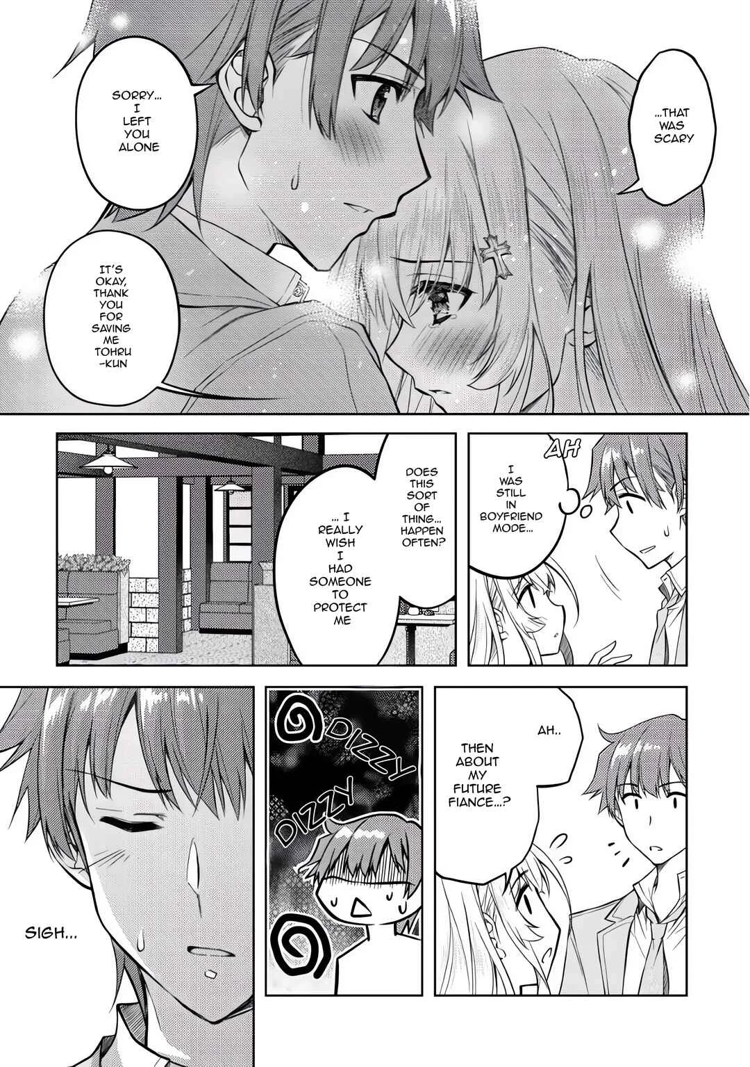 Tsundere Hokuou Bishoujo no Classmate ga, Kon'yakusha ni natta Totan ni Dere Ippentou ni Natteshimatta Ken ni tsuite Chapter 2: Why I want to be your fiance - Page 17