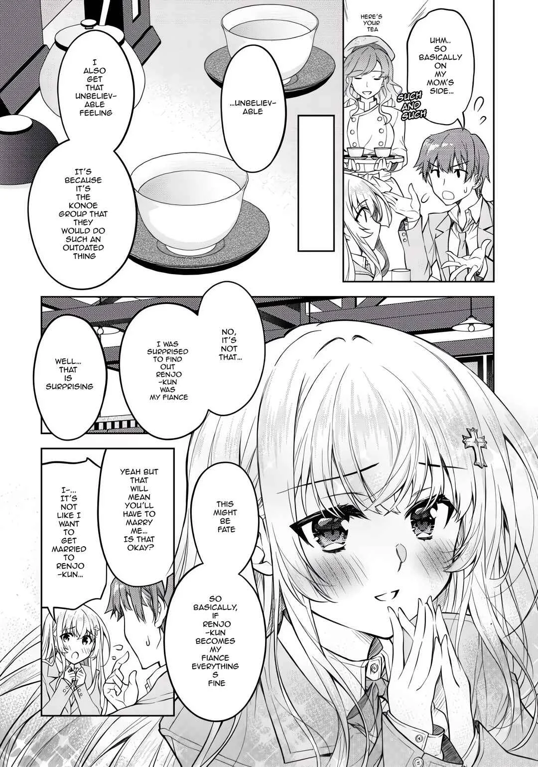 Tsundere Hokuou Bishoujo no Classmate ga, Kon'yakusha ni natta Totan ni Dere Ippentou ni Natteshimatta Ken ni tsuite Chapter 2: Why I want to be your fiance - Page 19