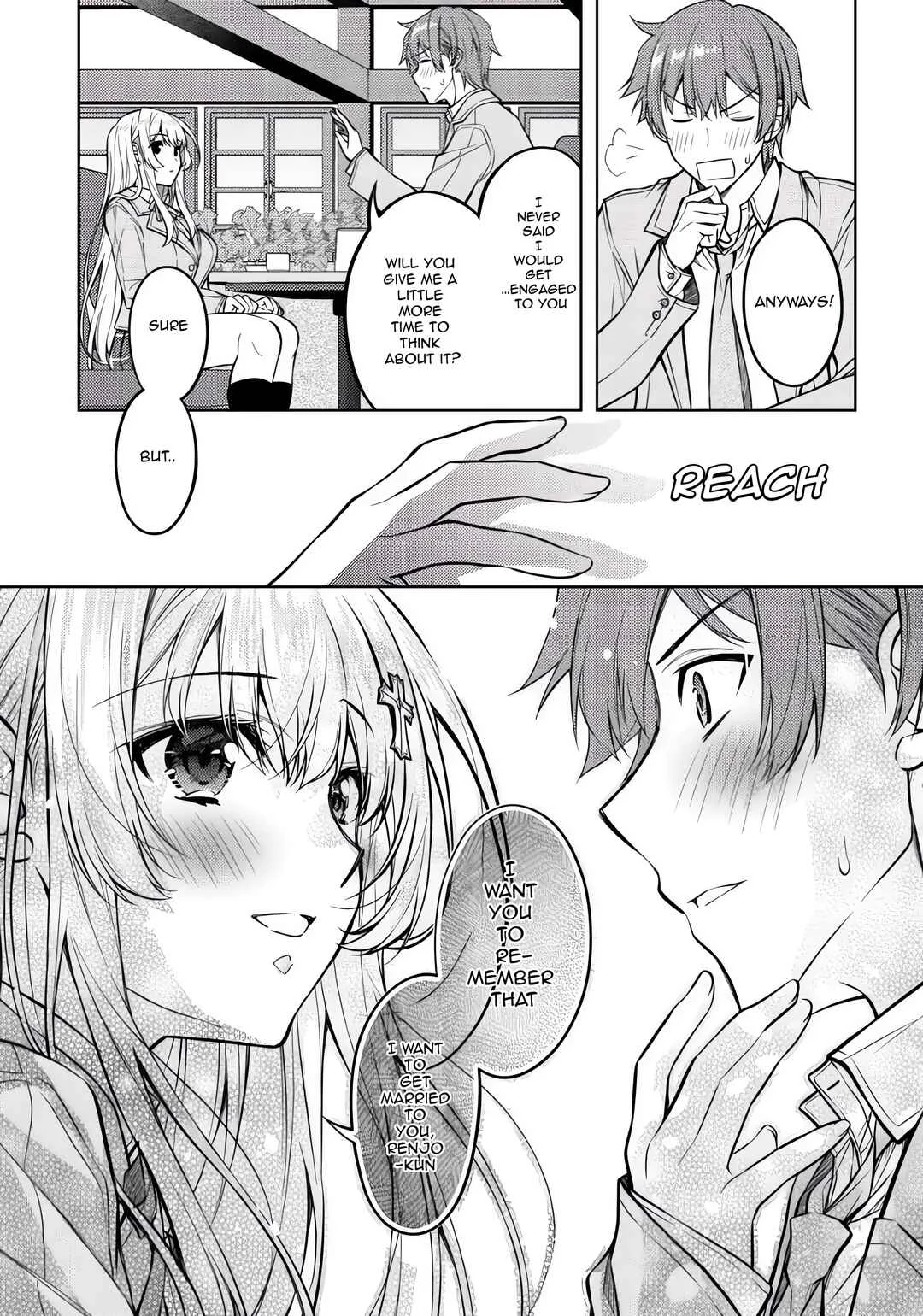 Tsundere Hokuou Bishoujo no Classmate ga, Kon'yakusha ni natta Totan ni Dere Ippentou ni Natteshimatta Ken ni tsuite Chapter 3: You Said You Wanted to Have a Child with Me! - Page 6