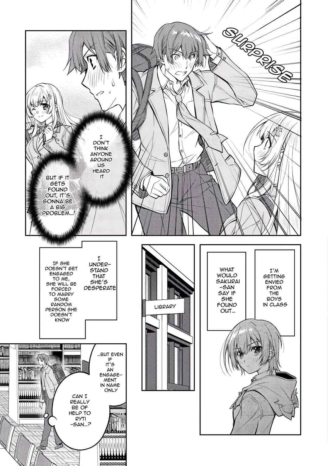 Tsundere Hokuou Bishoujo no Classmate ga, Kon'yakusha ni natta Totan ni Dere Ippentou ni Natteshimatta Ken ni tsuite Chapter 3: You Said You Wanted to Have a Child with Me! - Page 13