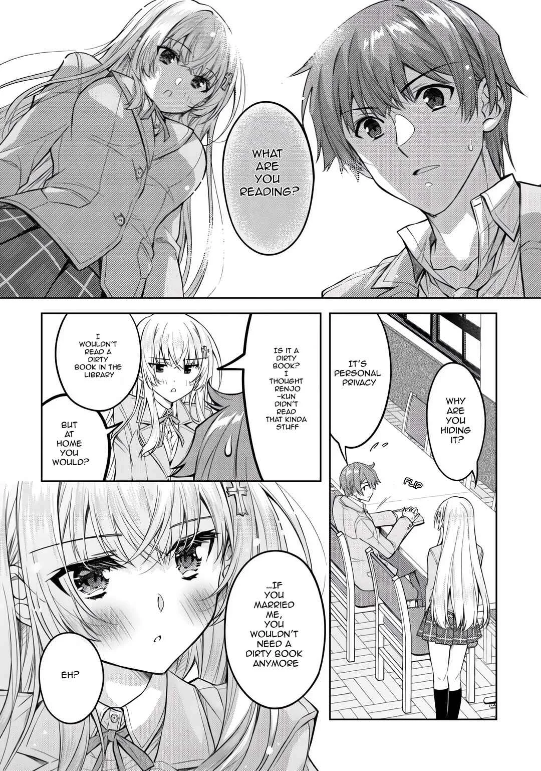 Tsundere Hokuou Bishoujo no Classmate ga, Kon'yakusha ni natta Totan ni Dere Ippentou ni Natteshimatta Ken ni tsuite Chapter 3: You Said You Wanted to Have a Child with Me! - Page 15