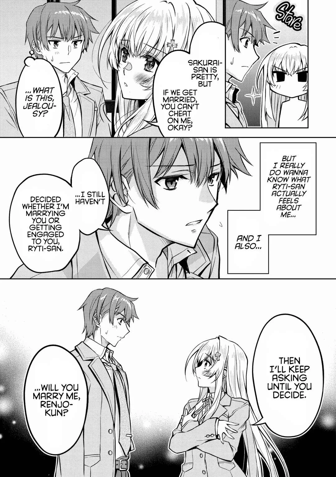 Tsundere Hokuou Bishoujo no Classmate ga, Kon'yakusha ni natta Totan ni Dere Ippentou ni Natteshimatta Ken ni tsuite Chapter 4: Tohru's Decision - Page 10