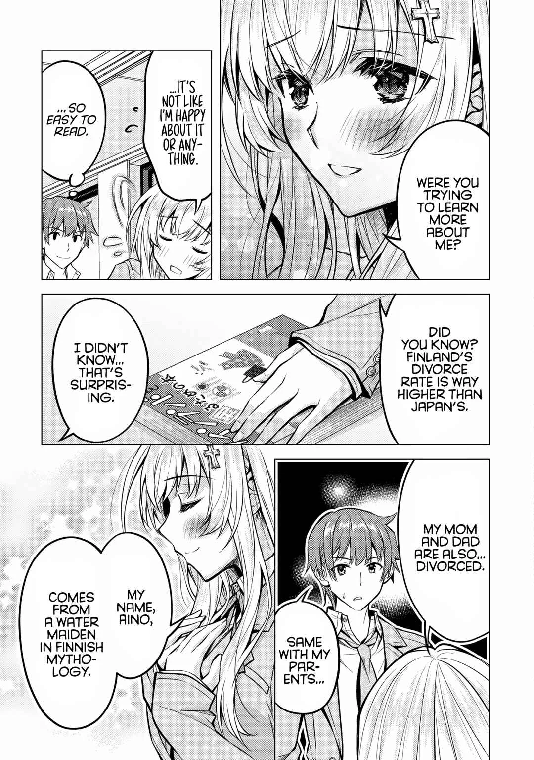 Tsundere Hokuou Bishoujo no Classmate ga, Kon'yakusha ni natta Totan ni Dere Ippentou ni Natteshimatta Ken ni tsuite Chapter 4: Tohru's Decision - Page 12