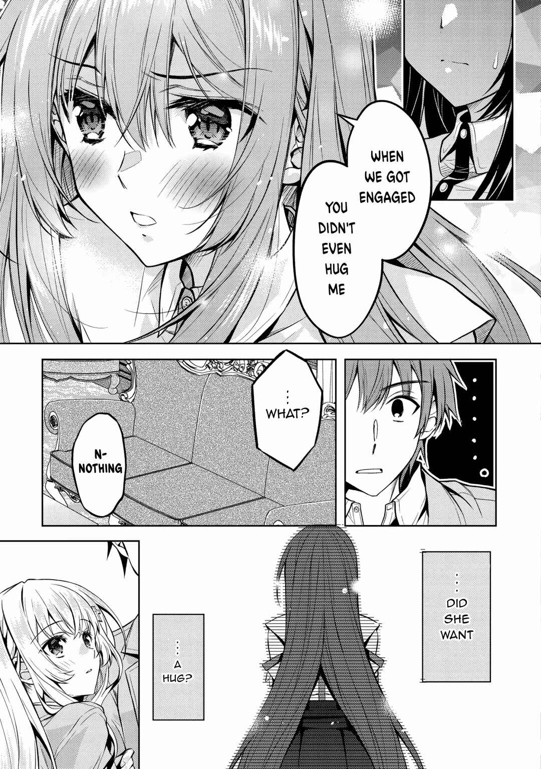 Tsundere Hokuou Bishoujo no Classmate ga, Kon'yakusha ni natta Totan ni Dere Ippentou ni Natteshimatta Ken ni tsuite Chapter 5: I wouldn’t mind if Renjo-kun did anything to me - Page 3