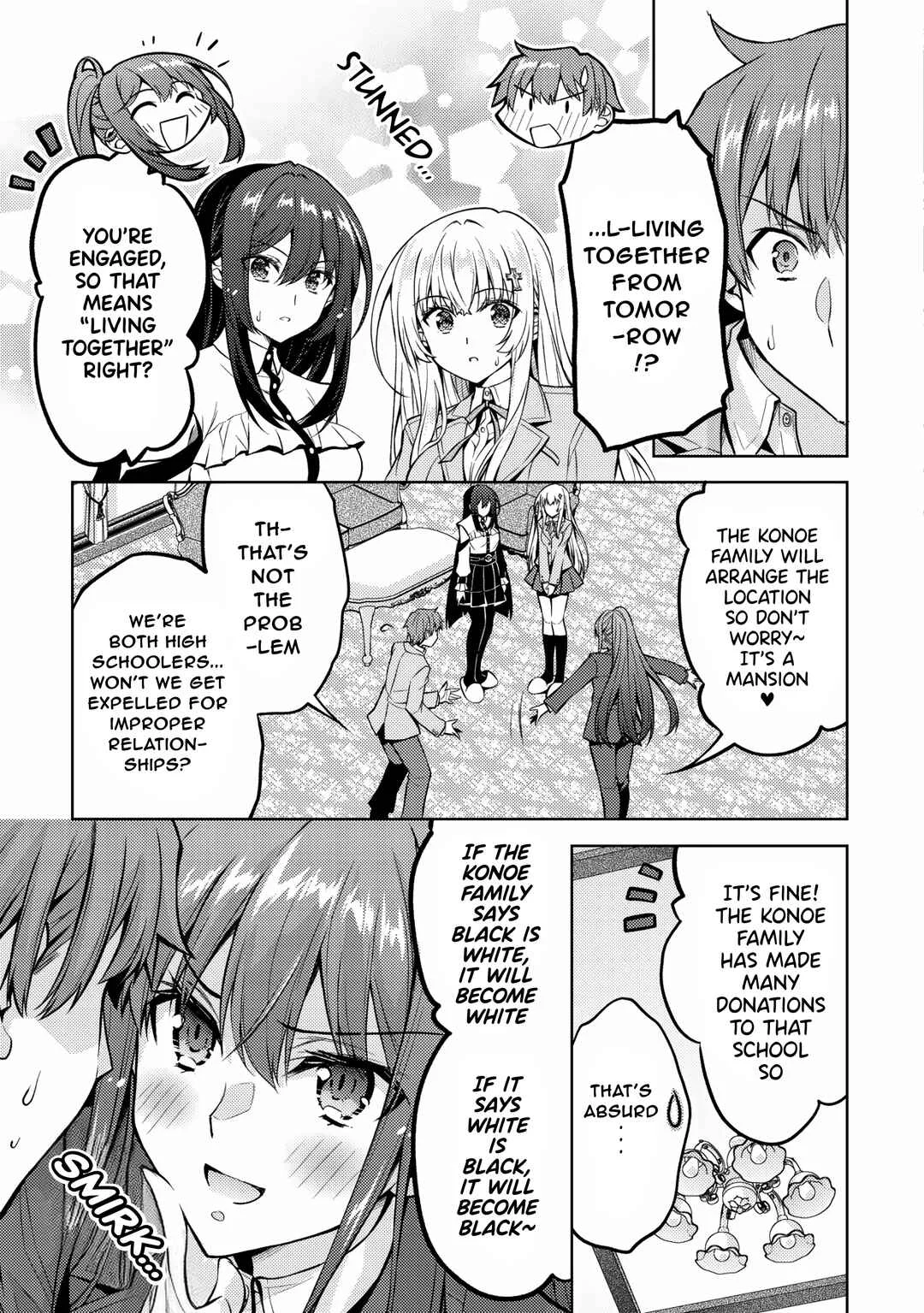 Tsundere Hokuou Bishoujo no Classmate ga, Kon'yakusha ni natta Totan ni Dere Ippentou ni Natteshimatta Ken ni tsuite Chapter 5: I wouldn’t mind if Renjo-kun did anything to me - Page 9