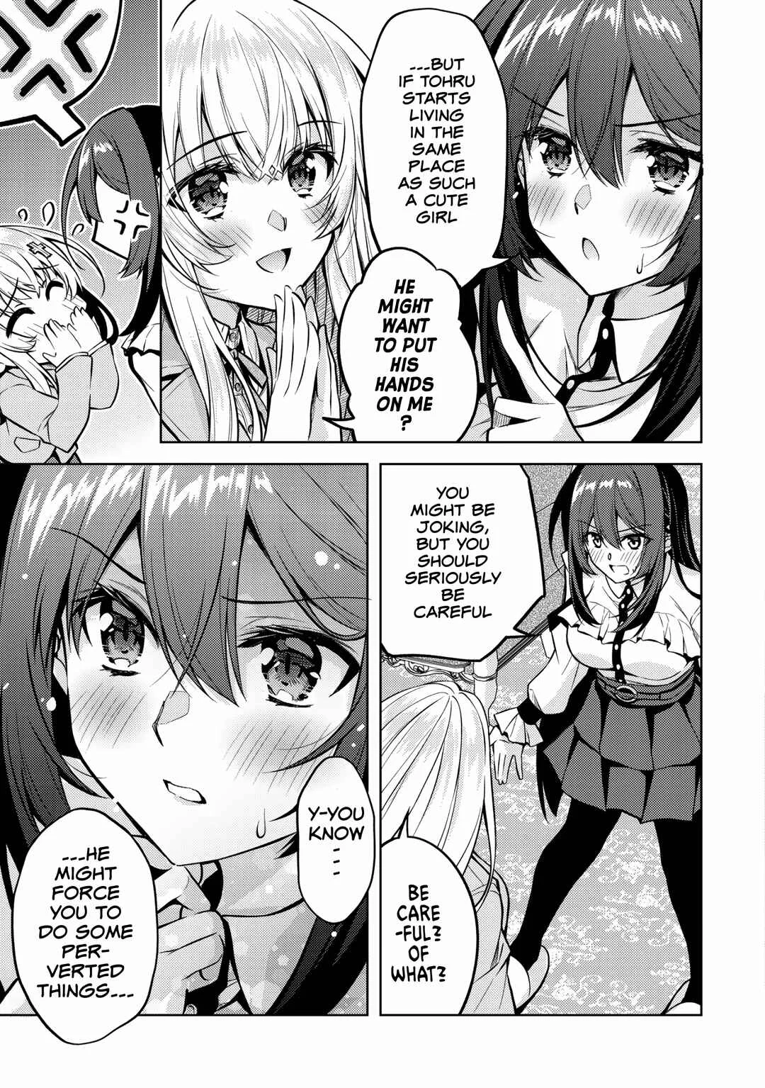 Tsundere Hokuou Bishoujo no Classmate ga, Kon'yakusha ni natta Totan ni Dere Ippentou ni Natteshimatta Ken ni tsuite Chapter 5: I wouldn’t mind if Renjo-kun did anything to me - Page 11