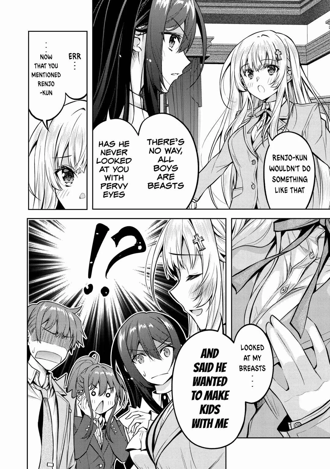 Tsundere Hokuou Bishoujo no Classmate ga, Kon'yakusha ni natta Totan ni Dere Ippentou ni Natteshimatta Ken ni tsuite Chapter 5: I wouldn’t mind if Renjo-kun did anything to me - Page 12