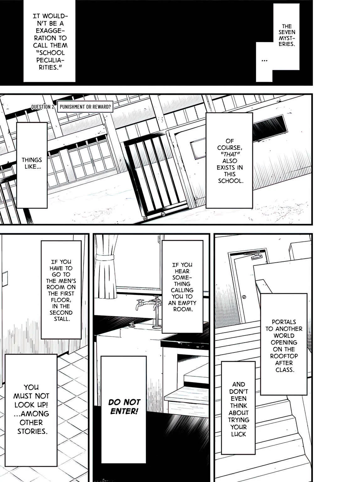 Tsurenai Hodo Aokute Azatoi Kurai ni Akai Chapter 2: Q2: Punishment or Reward? - Page 1