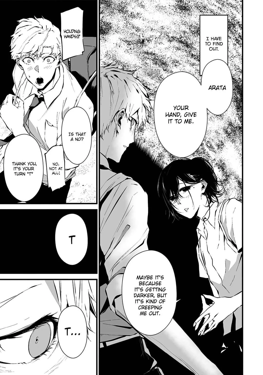 Tsurenai Hodo Aokute Azatoi Kurai ni Akai Chapter 5: Q5: Leg or Hand?  - Page 9