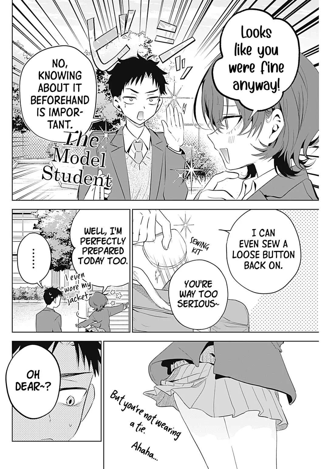 Tsuzura-senpai wa Motokano dakara Chapter 2: My Ex and Body Heat - Page 7
