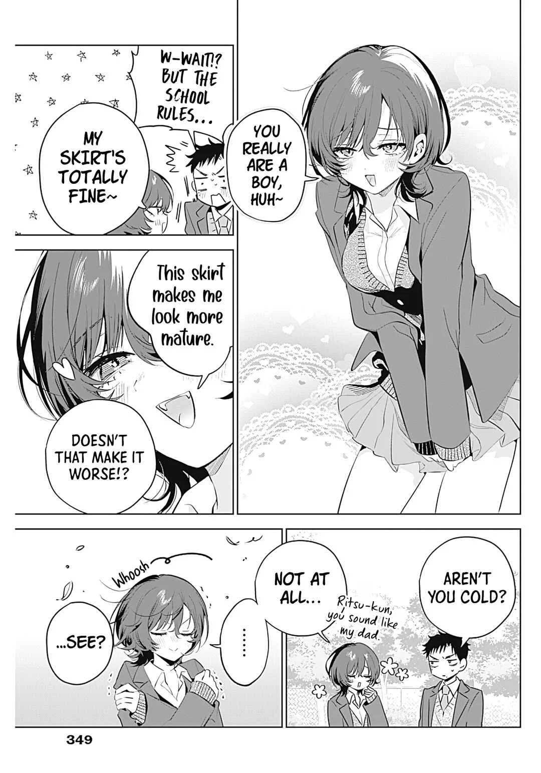 Tsuzura-senpai wa Motokano dakara Chapter 2: My Ex and Body Heat - Page 8