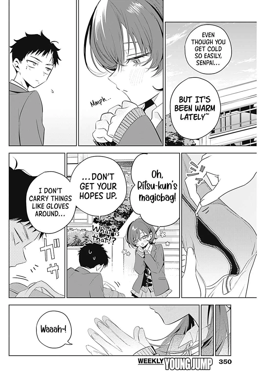 Tsuzura-senpai wa Motokano dakara Chapter 2: My Ex and Body Heat - Page 9