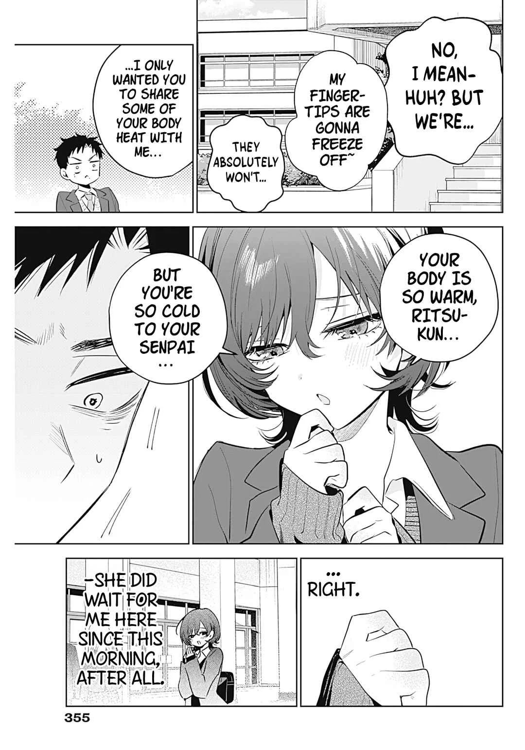 Tsuzura-senpai wa Motokano dakara Chapter 2: My Ex and Body Heat - Page 14