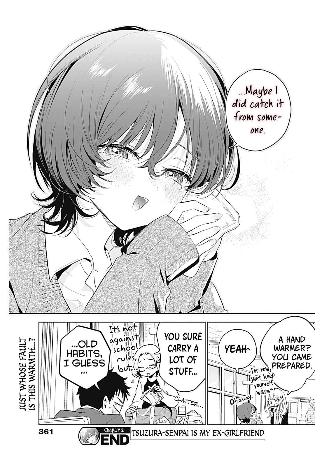 Tsuzura-senpai wa Motokano dakara Chapter 2: My Ex and Body Heat - Page 20