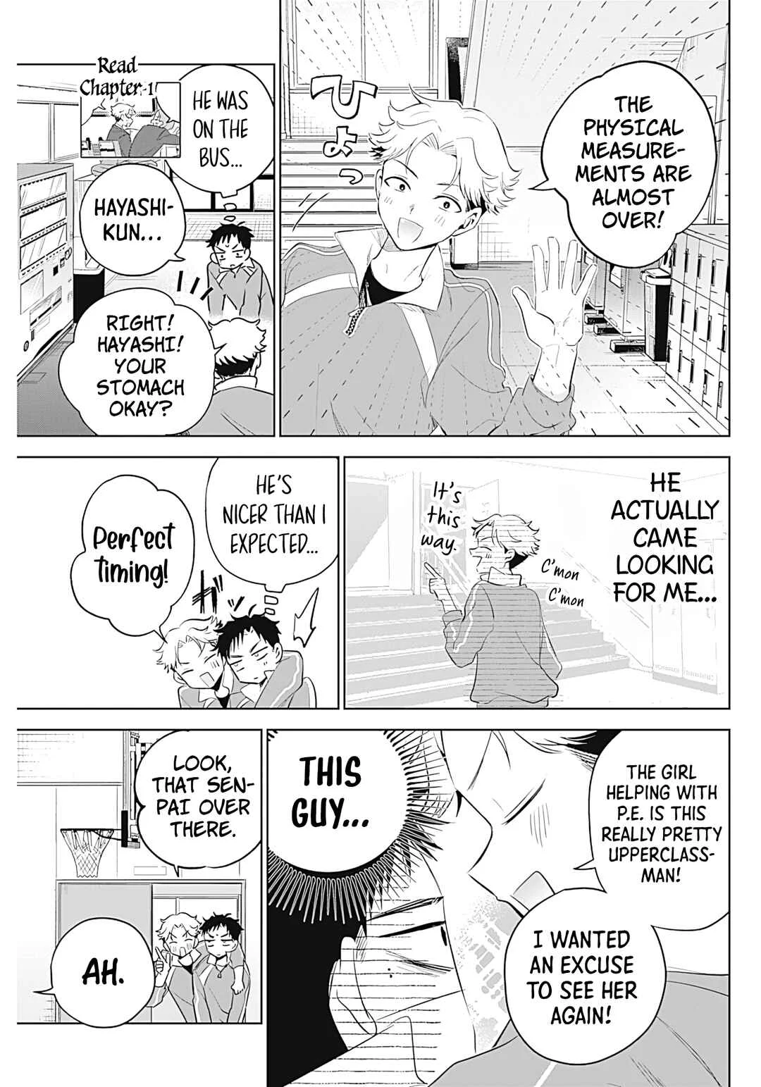 Tsuzura-senpai wa Motokano dakara Chapter 3: My Ex and Our Height Difference - Page 3