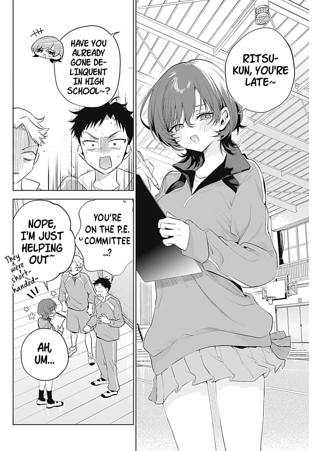 Tsuzura-senpai wa Motokano dakara Chapter 3: My Ex and Our Height Difference - Page 4