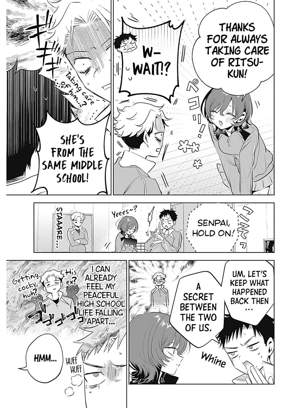 Tsuzura-senpai wa Motokano dakara Chapter 3: My Ex and Our Height Difference - Page 5