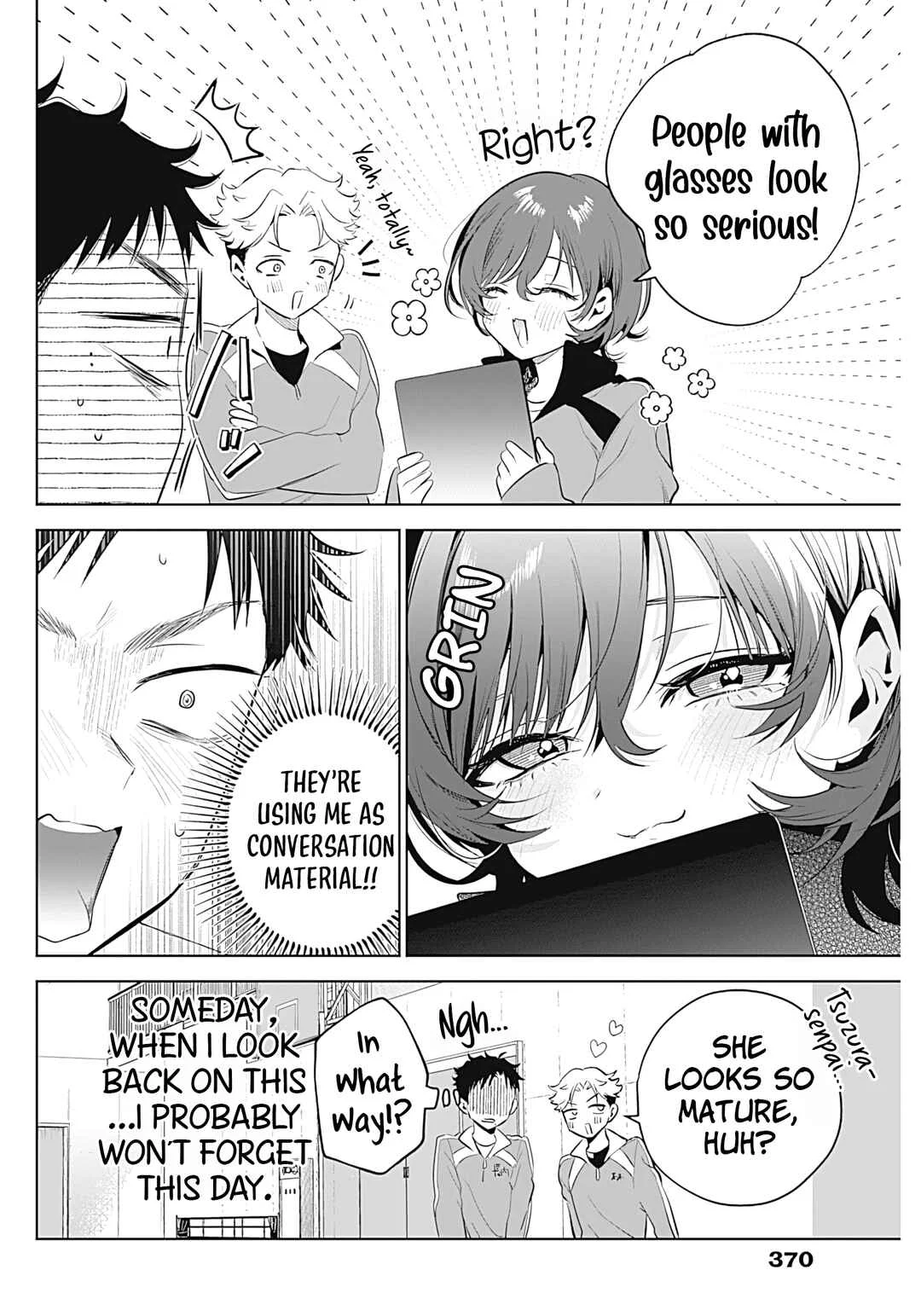 Tsuzura-senpai wa Motokano dakara Chapter 3: My Ex and Our Height Difference - Page 8