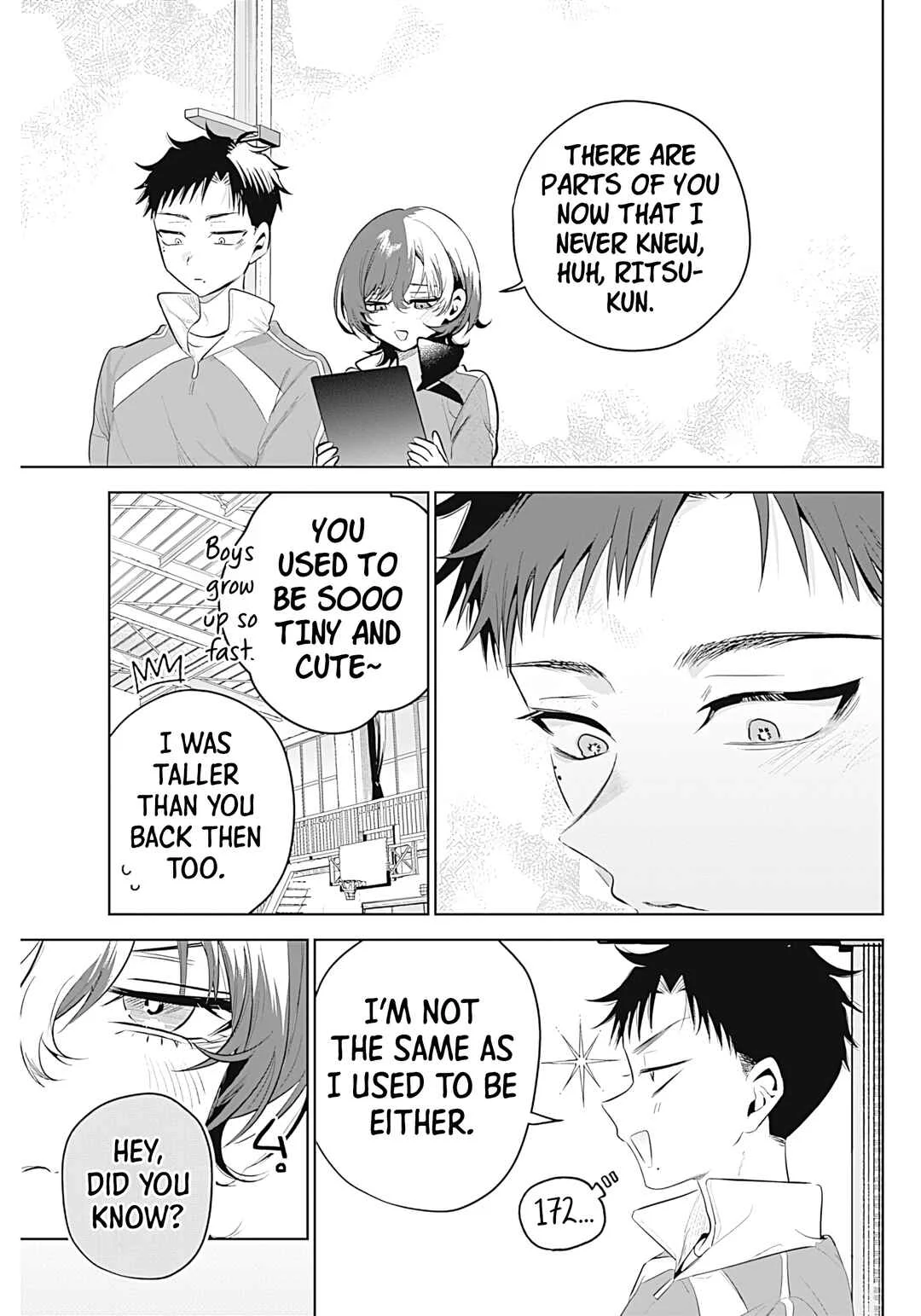 Tsuzura-senpai wa Motokano dakara Chapter 3: My Ex and Our Height Difference - Page 11