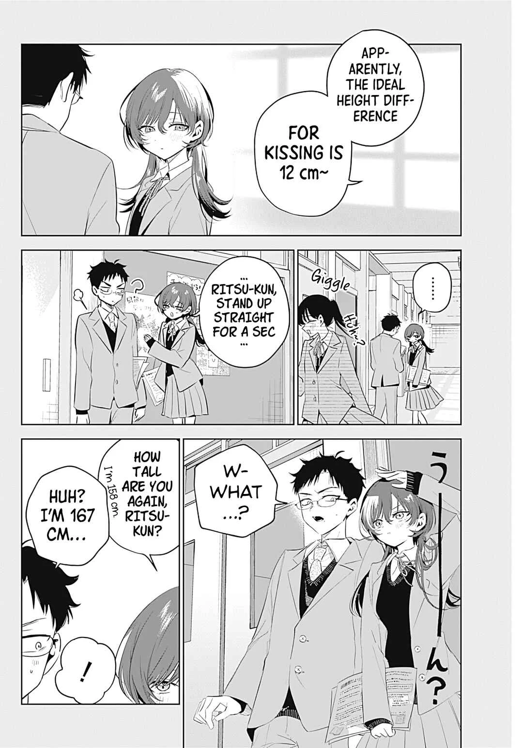 Tsuzura-senpai wa Motokano dakara Chapter 3: My Ex and Our Height Difference - Page 12