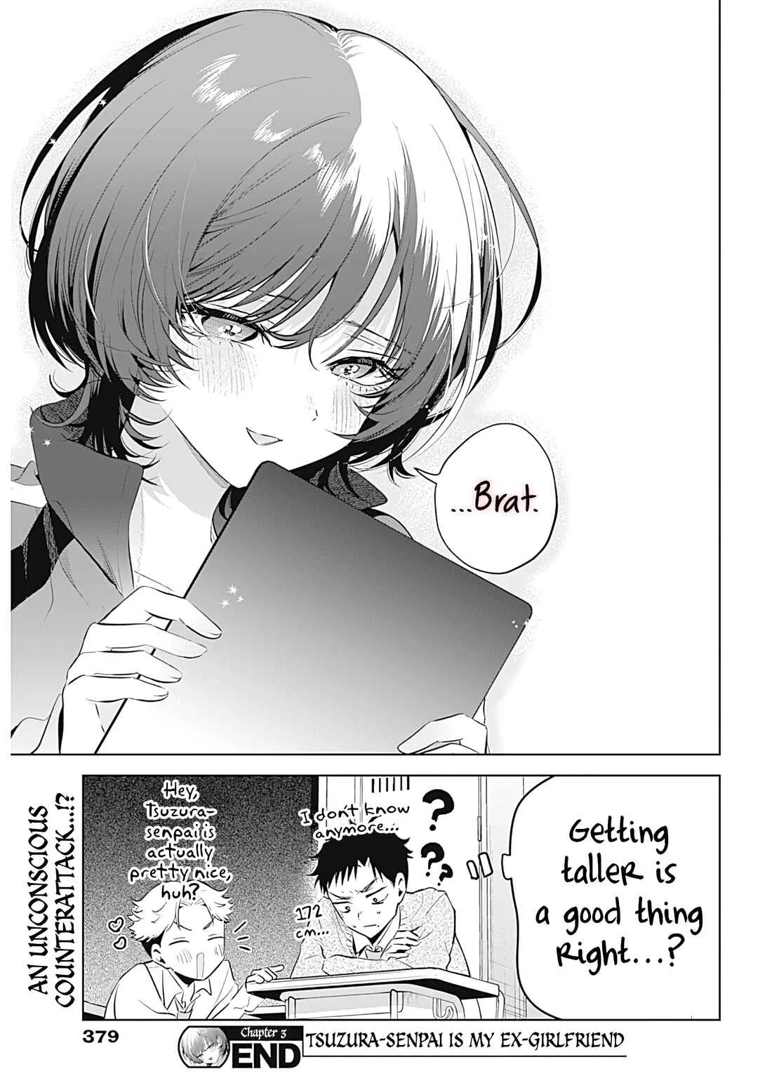 Tsuzura-senpai wa Motokano dakara Chapter 3: My Ex and Our Height Difference - Page 17