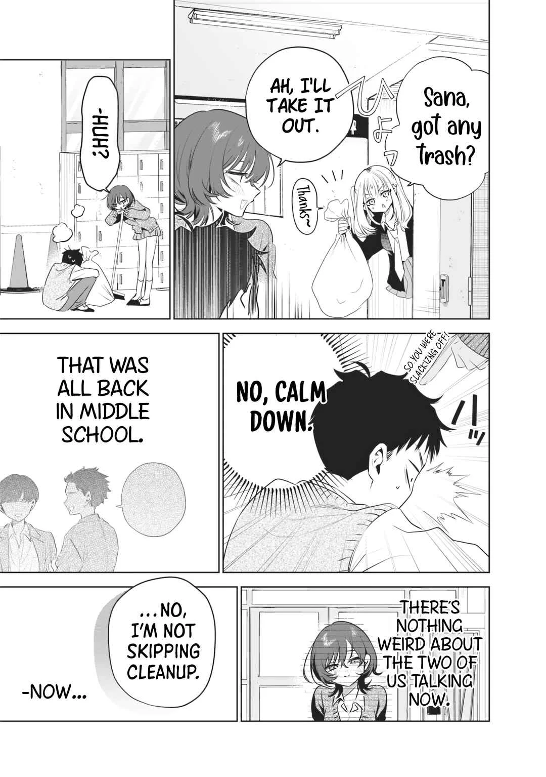 Tsuzura-senpai wa Motokano dakara Chapter 4: My Ex and Her Hairstyle - Page 4