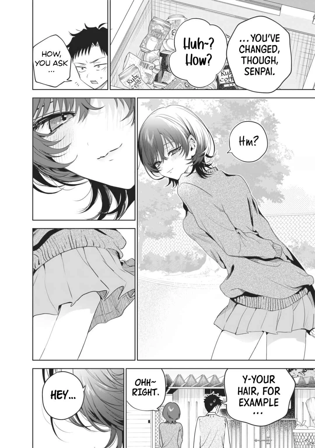 Tsuzura-senpai wa Motokano dakara Chapter 4: My Ex and Her Hairstyle - Page 7