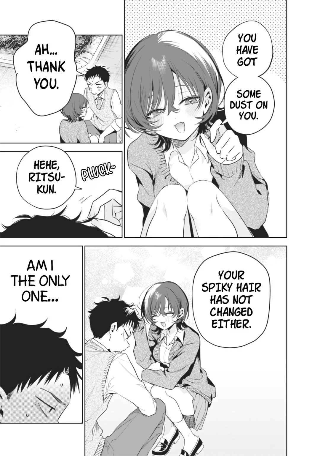Tsuzura-senpai wa Motokano dakara Chapter 4: My Ex and Her Hairstyle - Page 12