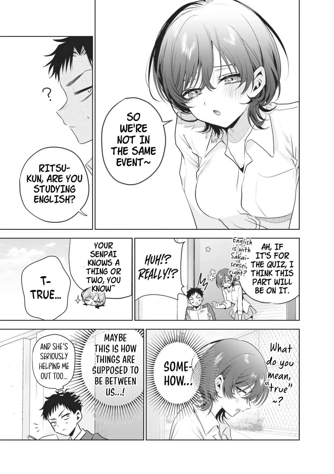 Tsuzura-senpai wa Motokano dakara Chapter 5: My Ex and Sweat - Page 5