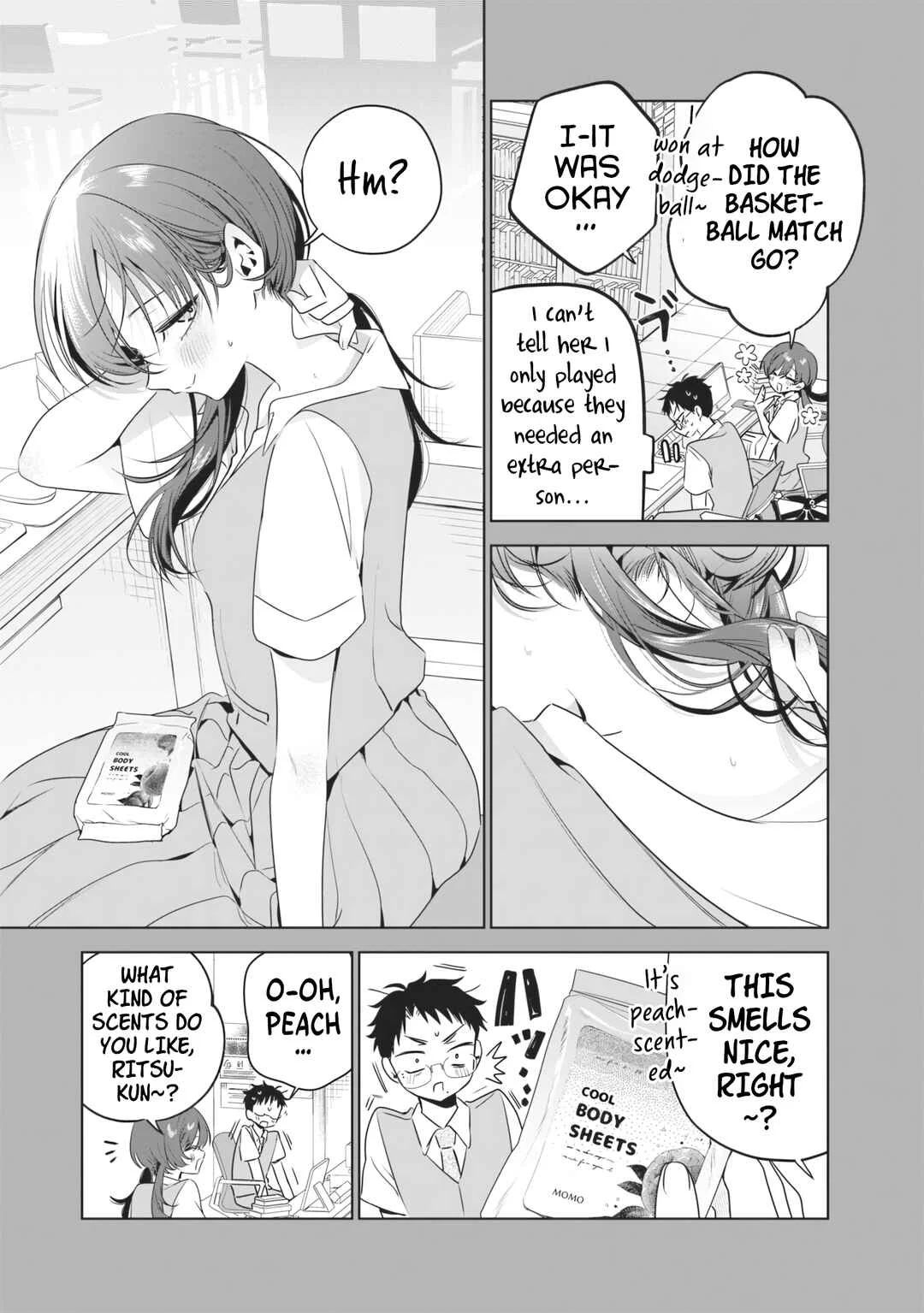 Tsuzura-senpai wa Motokano dakara Chapter 5: My Ex and Sweat - Page 7