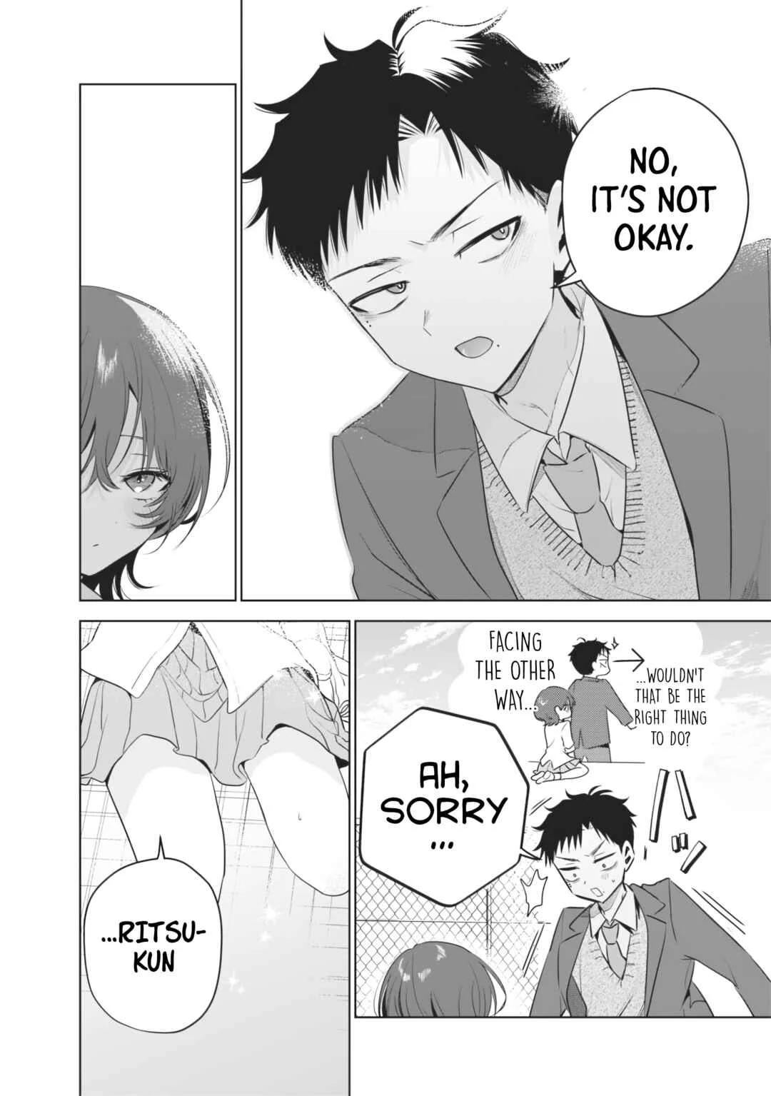 Tsuzura-senpai wa Motokano dakara Chapter 5: My Ex and Sweat - Page 12
