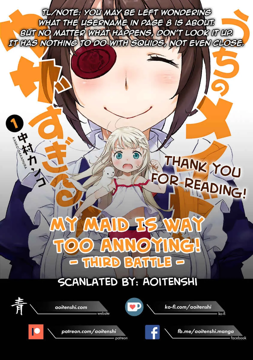 Uchi no Meido ga Uzasugiru Chapter 3 - Page 26