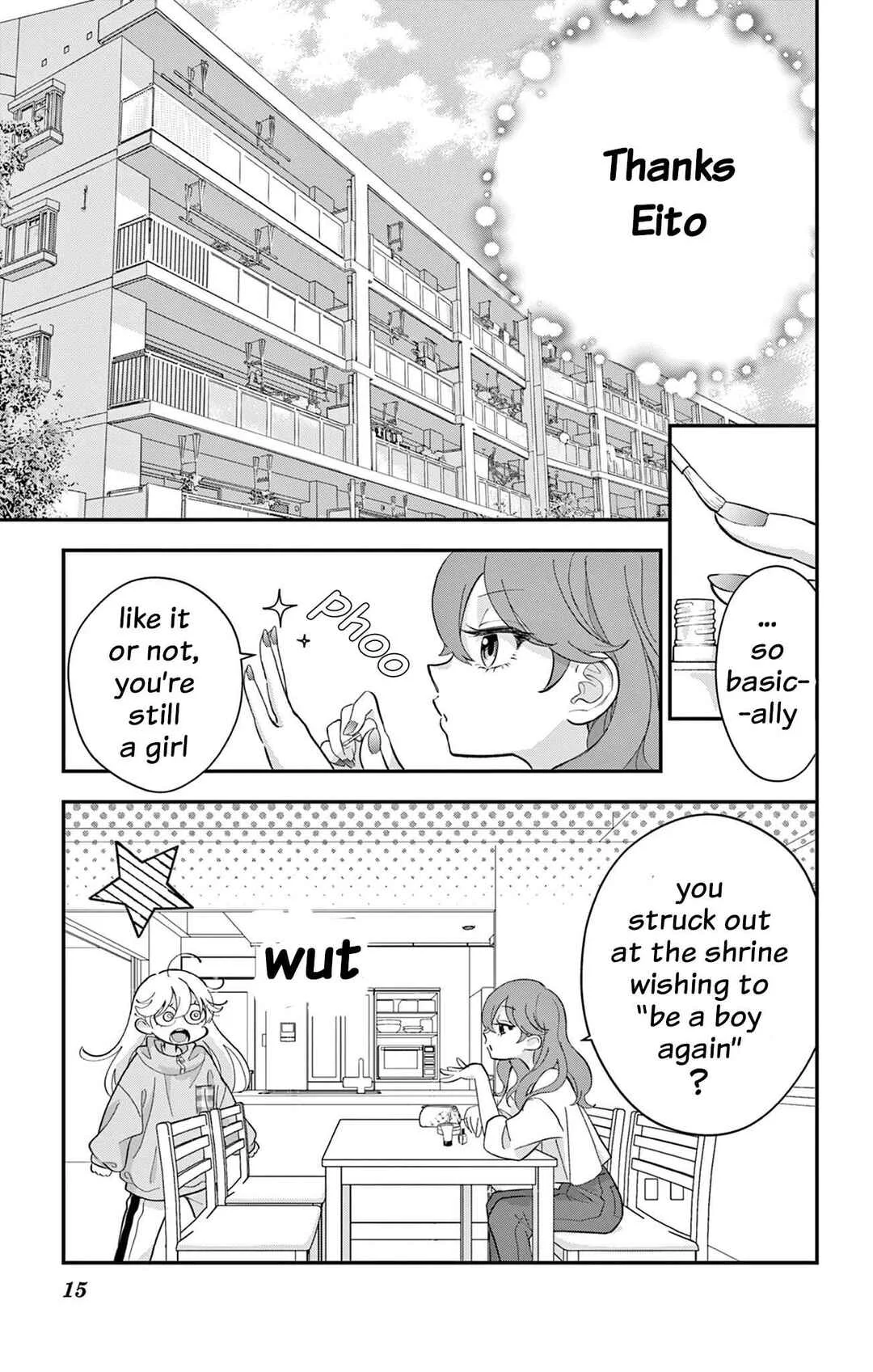 Uesugi-kun wa Onnanoko o Yametai Chapter 2 - Page 15
