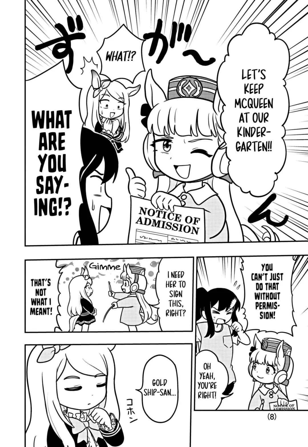 Umamusume - Pretty Derby PisuPisu☆SupiSupi - Golshi-chan Chapter 4 - Page 8