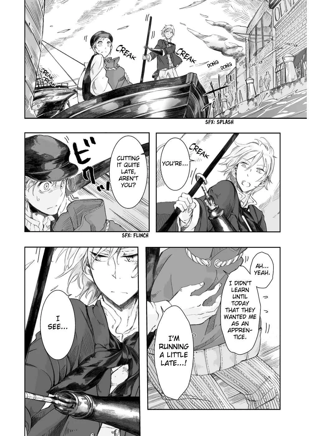 Umi no Cradle Chapter 3: Shipboard - Page 9