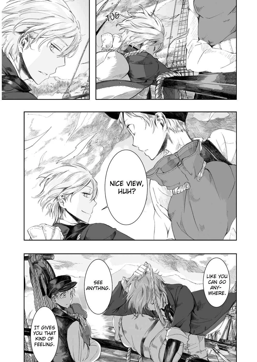 Umi no Cradle Chapter 3: Shipboard - Page 21