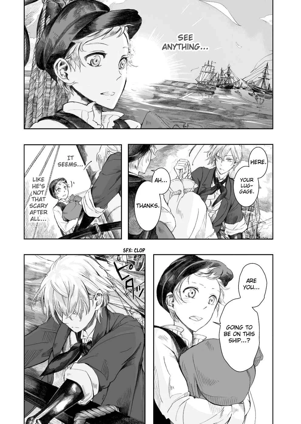 Umi no Cradle Chapter 3: Shipboard - Page 22