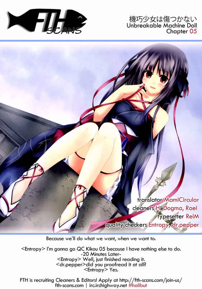 Unbreakable Machine-Doll Chapter 5: The Encounter - Page 1