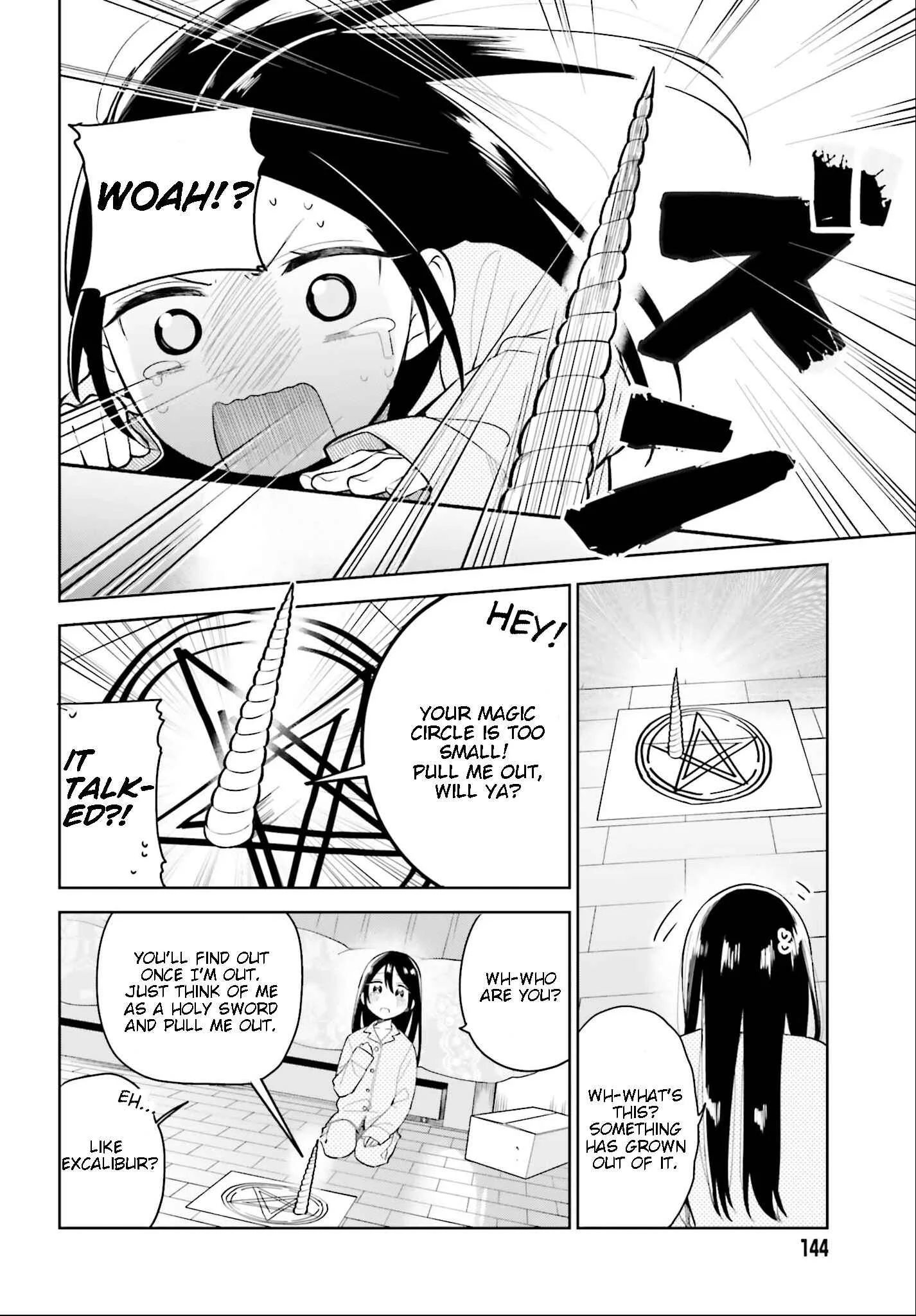 Unicorn to Sabishi-gari ya Shoujo Chapter 1.1: The Perverted Unicorn and the Super Lonely Girl Part 1 - Page 8